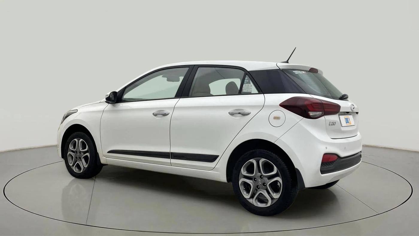 2019 Hyundai Elite i20 ASTA (O) CVT, Petrol, Automatic, 23,673 km, Left Back Diagonal