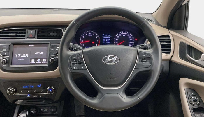 2019 Hyundai Elite i20 ASTA (O) CVT, Petrol, Automatic, 23,673 km, Steering Wheel Close Up