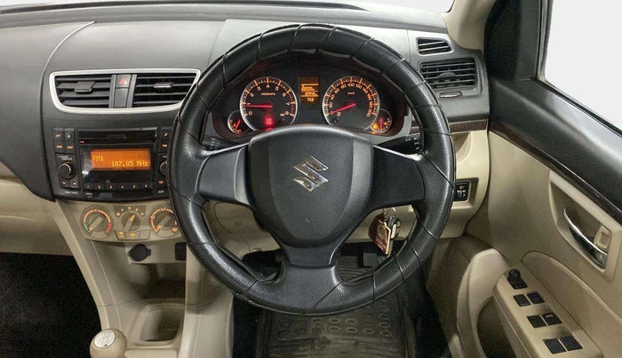 2016 Maruti Swift Dzire VXI, Petrol, Manual, 32,941 km, Steering Wheel Close Up