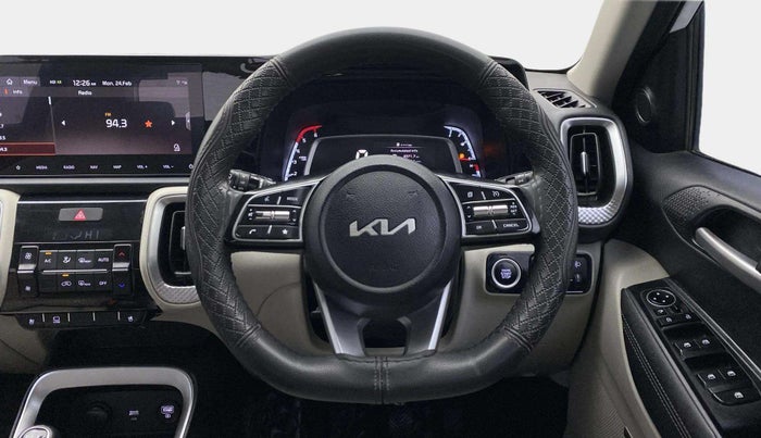 2022 KIA SONET HTX PLUS 1.5, Diesel, Manual, 59,463 km, Steering Wheel Close Up