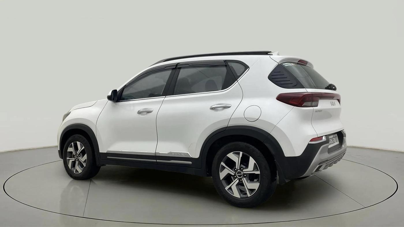 2022 KIA SONET HTX PLUS 1.5, Diesel, Manual, 59,463 km, Left Back Diagonal