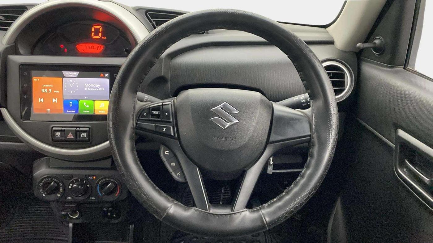 2021 Maruti S PRESSO VXI PLUS AMT, Petrol, Automatic, 21,584 km, Steering Wheel Close Up