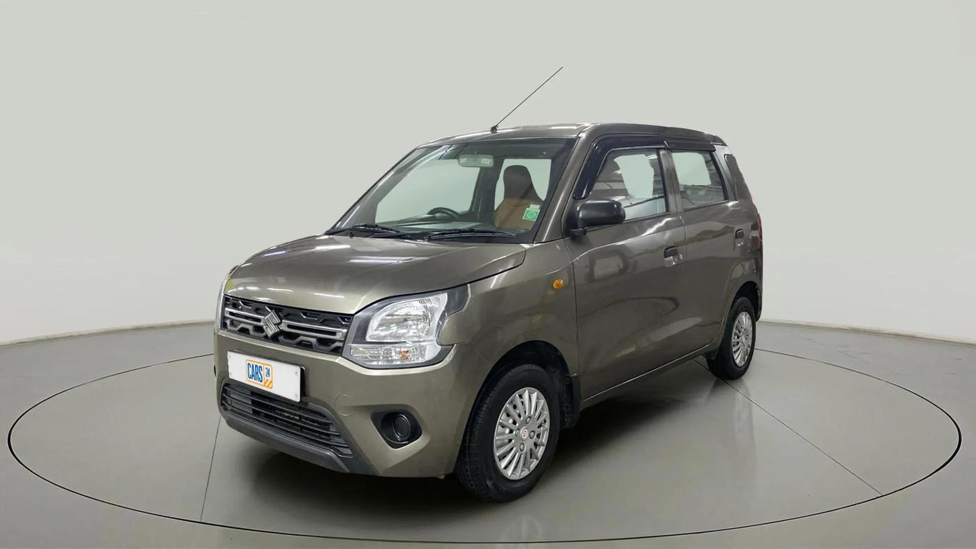 2021 Maruti New Wagon-R LXI (O) 1.0, Petrol, Manual, 14,453 km, Left Front Diagonal