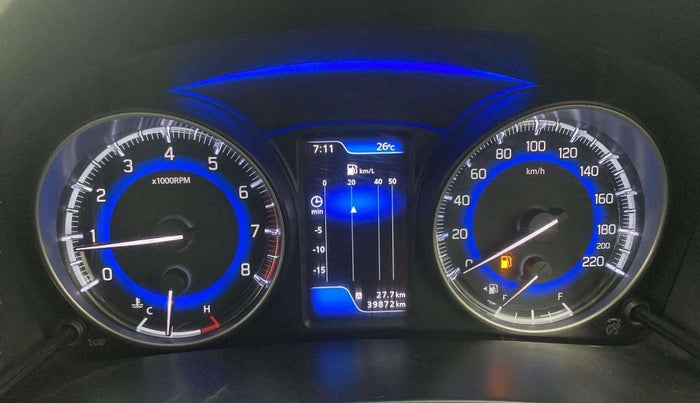 2019 Maruti Baleno ZETA PETROL 1.2, Petrol, Manual, 39,863 km, Odometer Image