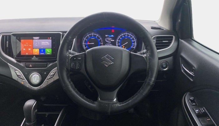 2021 Maruti Baleno ALPHA CVT PETROL 1.2, Petrol, Automatic, 41,448 km, Steering Wheel Close Up