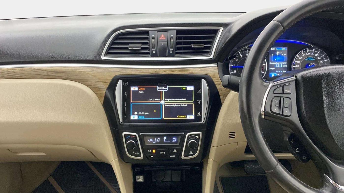 2020 Maruti Ciaz ALPHA  AT 1.5 SHVS PETROL, Petrol, Automatic, 86,700 km, Air Conditioner