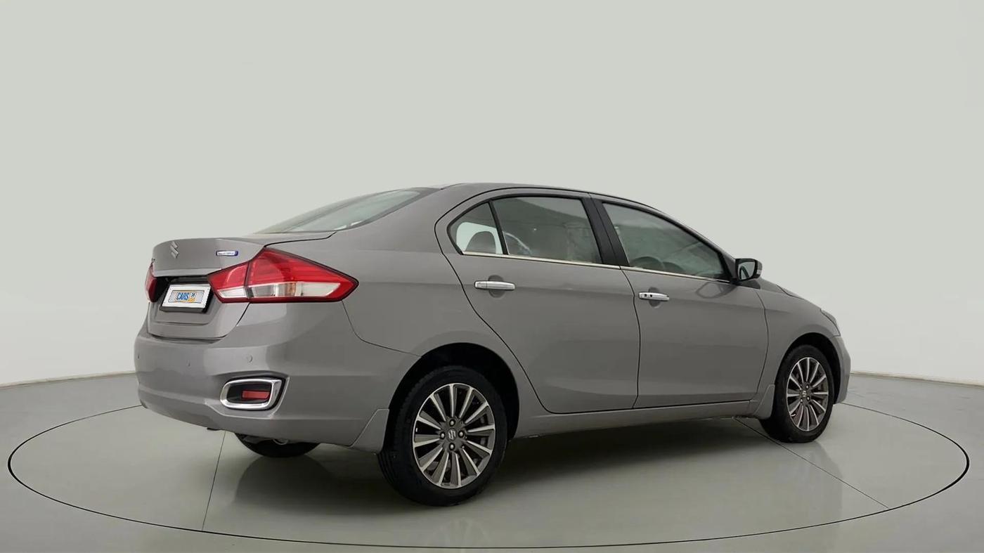 2020 Maruti Ciaz ALPHA  AT 1.5 SHVS PETROL, Petrol, Automatic, 86,700 km, Right Back Diagonal