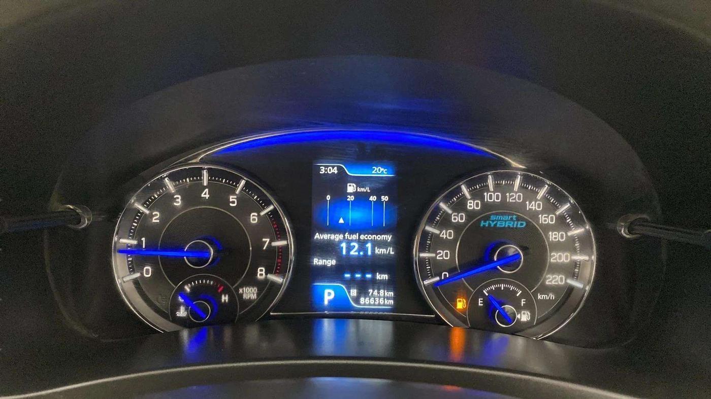 2020 Maruti Ciaz ALPHA  AT 1.5 SHVS PETROL, Petrol, Automatic, 86,700 km, Odometer Image