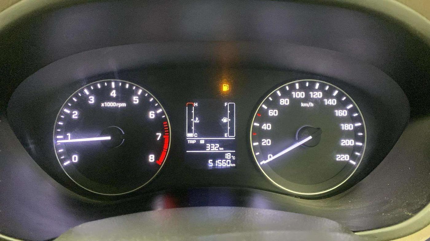 2016 Hyundai Elite i20 SPORTZ 1.2, Petrol, Manual, 51,608 km, Odometer Image