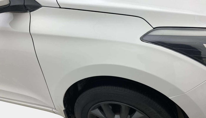 2018 Hyundai Elite i20 ASTA 1.2, Petrol, Manual, 66,773 km, Right fender - Paint has minor damage