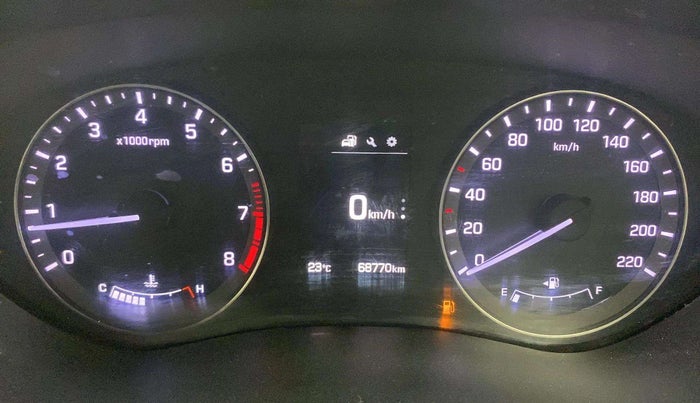 2016 Hyundai Elite i20 ASTA 1.2, Petrol, Manual, 68,730 km, Odometer Image