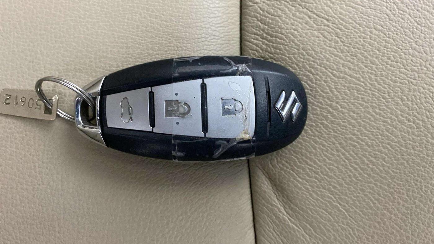 2020 Maruti Ciaz ALPHA 1.5 SHVS PETROL, Petrol, Manual, 59,512 km, Key Close Up