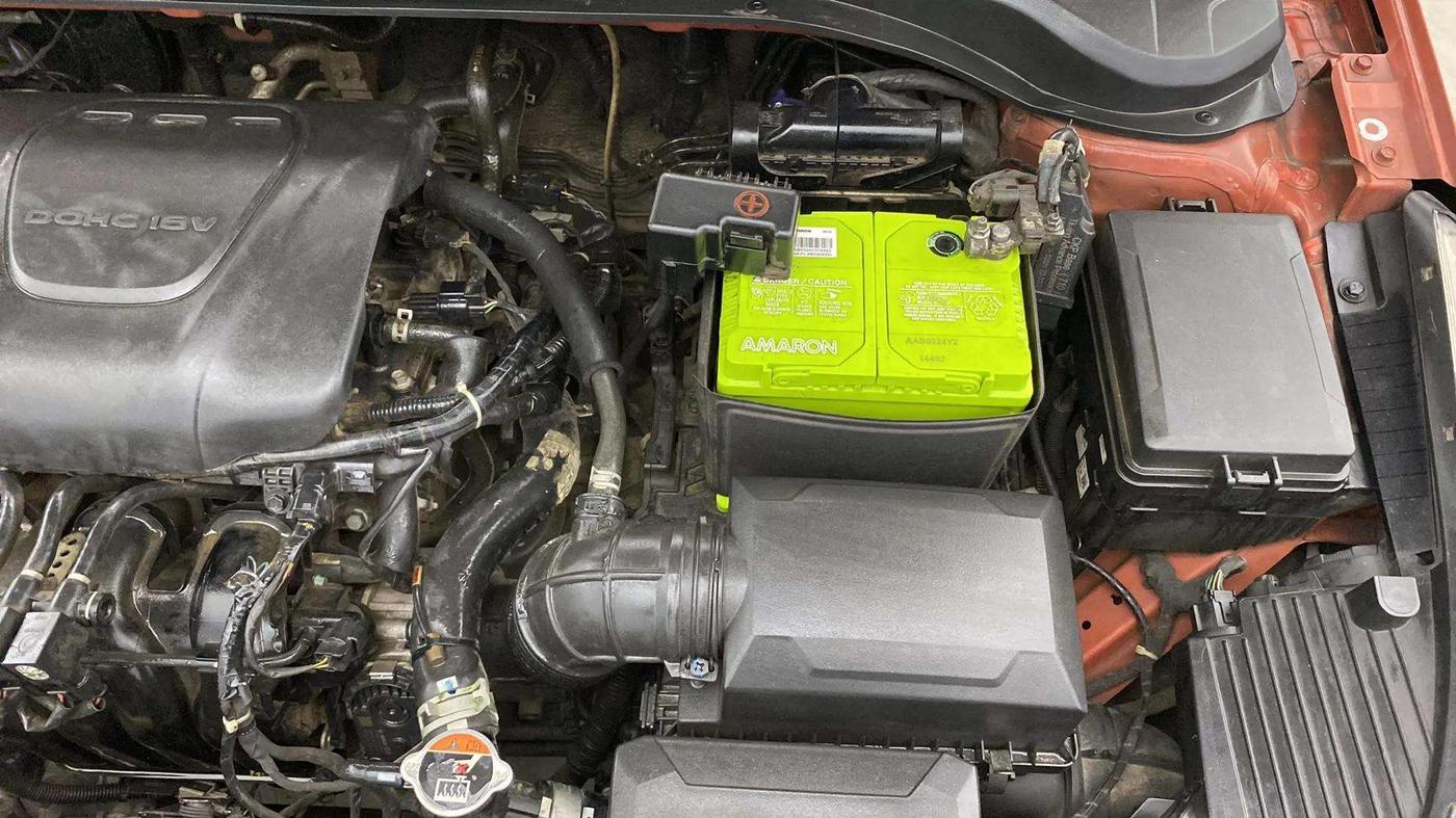2017 Hyundai Verna 1.6 VTVT SX (O) AT, CNG, Automatic, 68,995 km, Engine View - Left