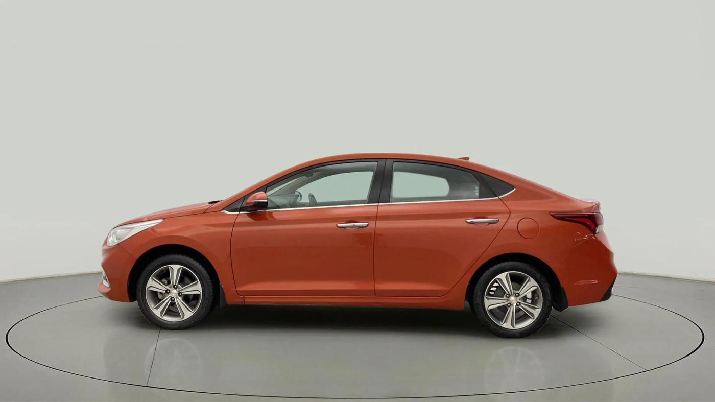 2017 Hyundai Verna 1.6 VTVT SX (O) AT, CNG, Automatic, 68,995 km, Left Side