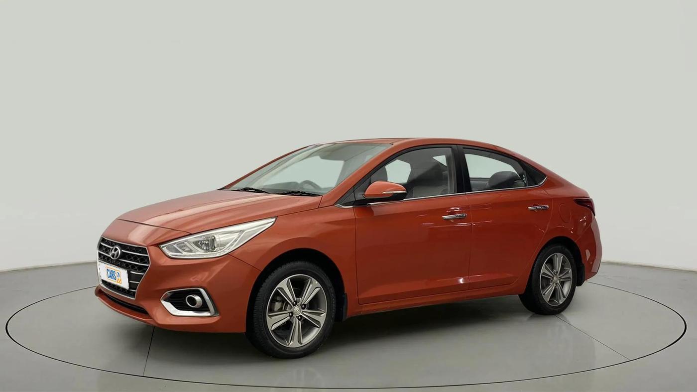 2017 Hyundai Verna 1.6 VTVT SX (O) AT, CNG, Automatic, 68,995 km, Left Front Diagonal