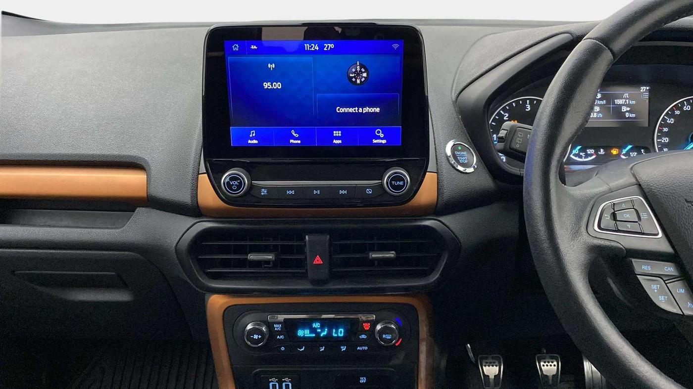 2021 Ford Ecosport TITANIUM 1.5L SPORTS(SUNROOF) DIESEL, Diesel, Manual, 36,489 km, Air Conditioner