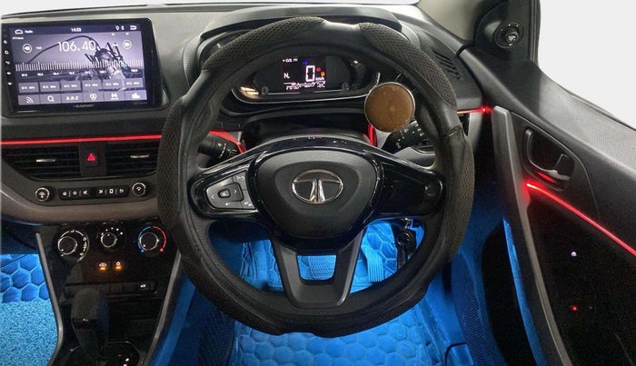 2021 Tata NEXON XMA SUNROOF PETROL, Petrol, Automatic, 27,053 km, Steering Wheel Close Up