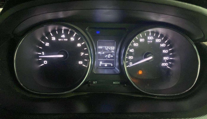 2019 Tata Tiago XZ PETROL, Petrol, Manual, 72,530 km, Odometer Image