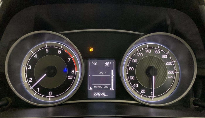 2022 Maruti Dzire VXI CNG, CNG, Manual, 33,025 km, Odometer Image