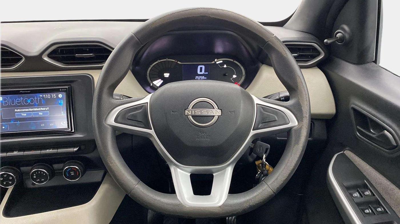 2021 Nissan MAGNITE XE, Petrol, Manual, 25,334 km, Steering Wheel Close Up