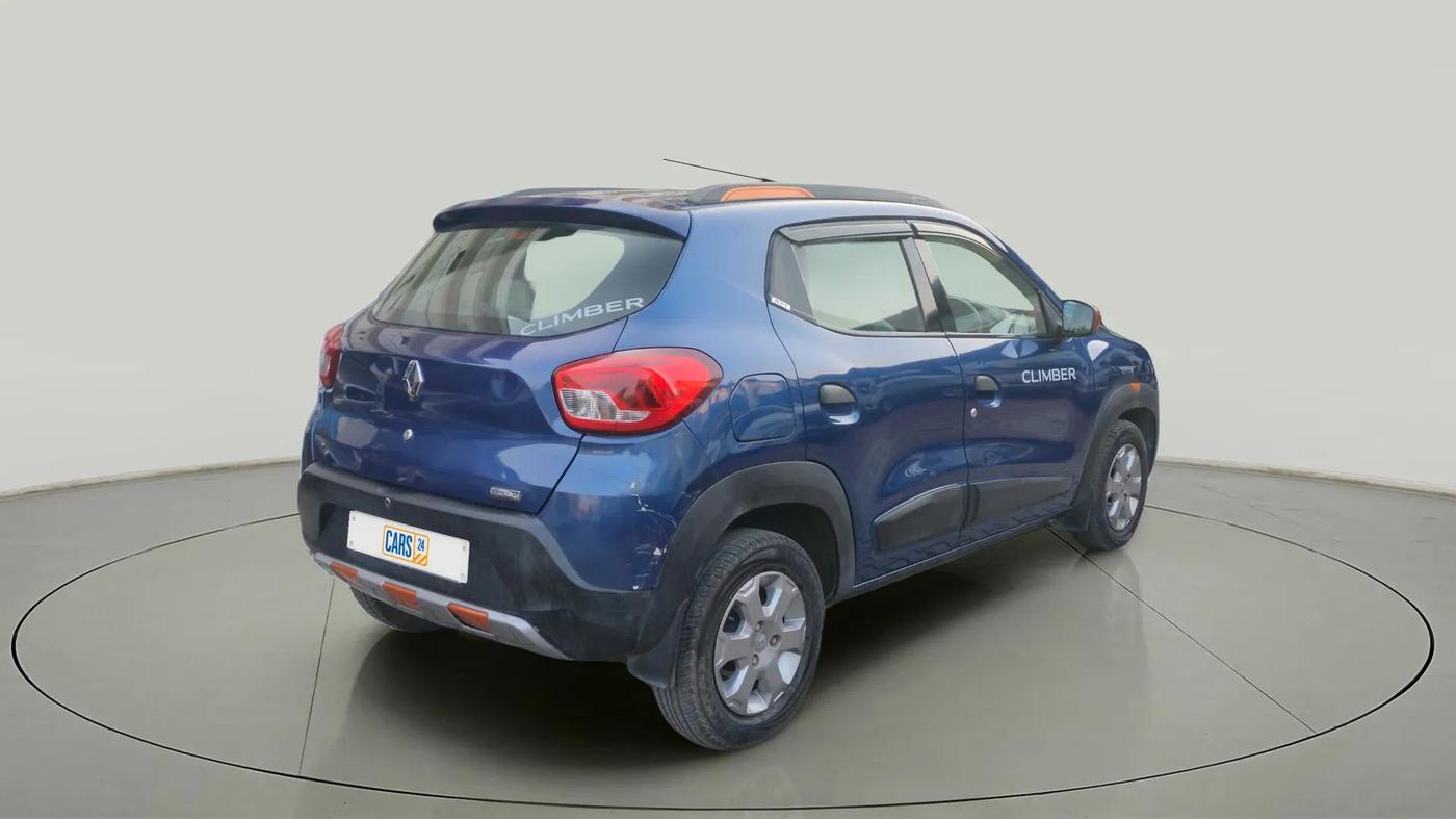 2018 Renault Kwid CLIMBER 1.0 AMT, Petrol, Automatic, 14,487 km, Right Back Diagonal