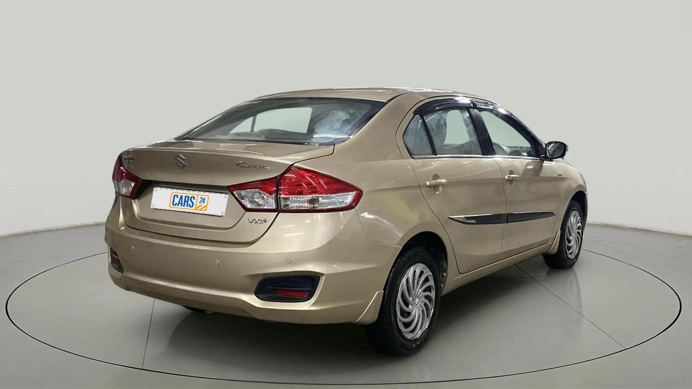 2015 Maruti Ciaz VXI+, Petrol, Manual, 74,002 km, Right Back Diagonal