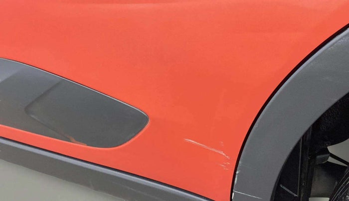 2020 Tata NEXON XM SUNROOF PETROL, Petrol, Manual, 30,518 km, Rear left door - Paint minor damage