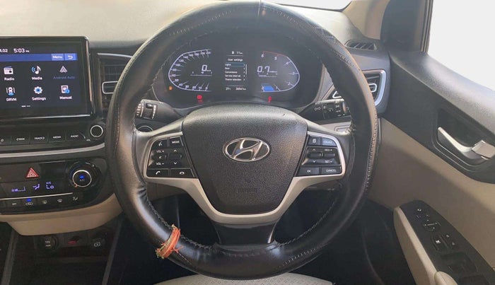 2021 Hyundai Verna SX 1.5 CRDI, Diesel, Manual, 36,550 km, Steering Wheel Close Up