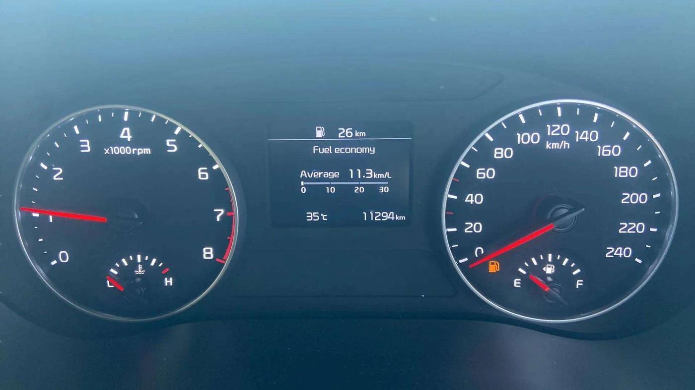 2021 KIA SELTOS HTK PLUS 1.5, Petrol, Manual, 11,381 km, Odometer Image