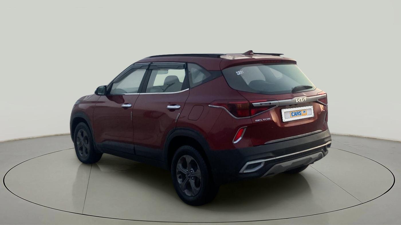 2021 KIA SELTOS HTK PLUS 1.5, Petrol, Manual, 11,381 km, Left Back Diagonal