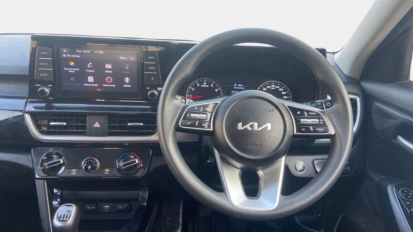2021 KIA SELTOS HTK PLUS 1.5, Petrol, Manual, 11,381 km, Steering Wheel Close Up