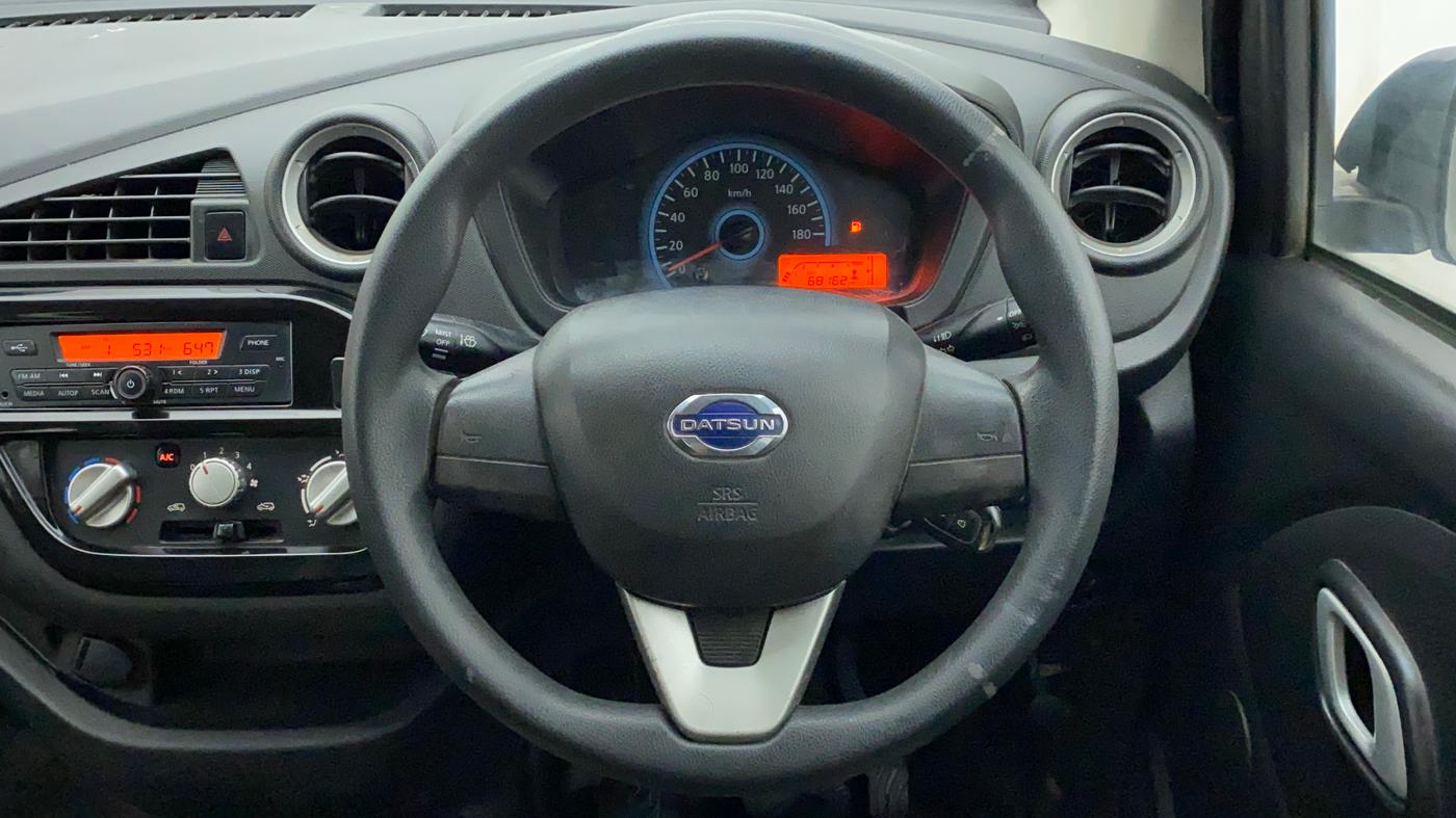 2018 Datsun Redi Go S 1.0, Petrol, Manual, 68,162 km, Steering Wheel Close Up