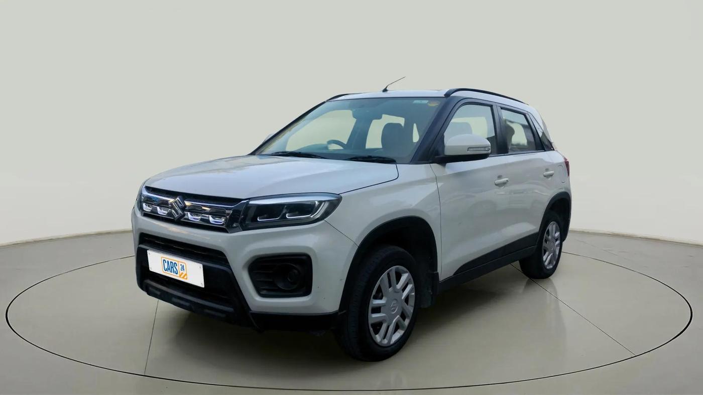 2020 Maruti Vitara Brezza VXI, Petrol, Manual, 62,499 km, Left Front Diagonal