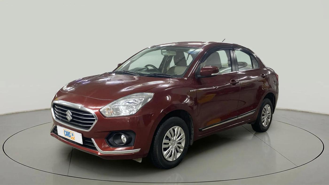 2019 Maruti Dzire VXI AMT, Petrol, Automatic, 14,134 km, Left Front Diagonal