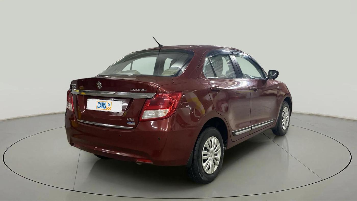 2019 Maruti Dzire VXI AMT, Petrol, Automatic, 14,134 km, Right Back Diagonal
