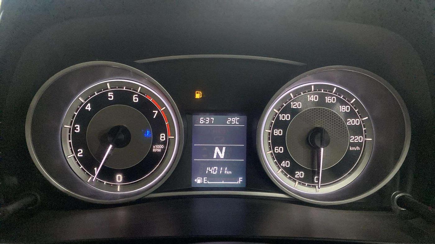 2019 Maruti Dzire VXI AMT, Petrol, Automatic, 14,134 km, Odometer Image