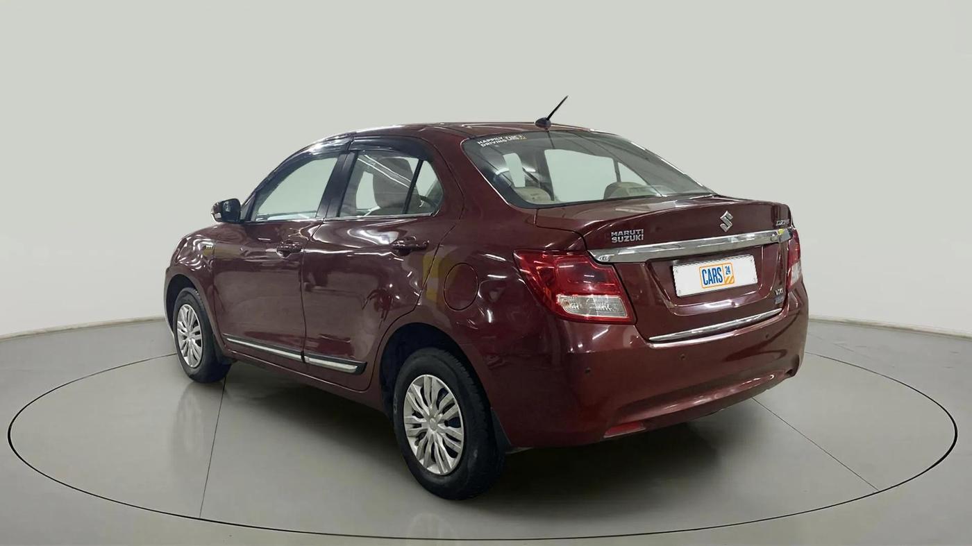 2019 Maruti Dzire VXI AMT, Petrol, Automatic, 14,134 km, Left Back Diagonal