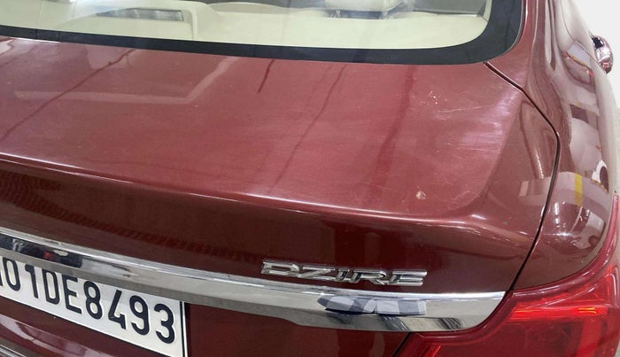 2019 Maruti Dzire VXI AMT, Petrol, Automatic, 14,013 km, Dicky (Boot door) - Minor scratches