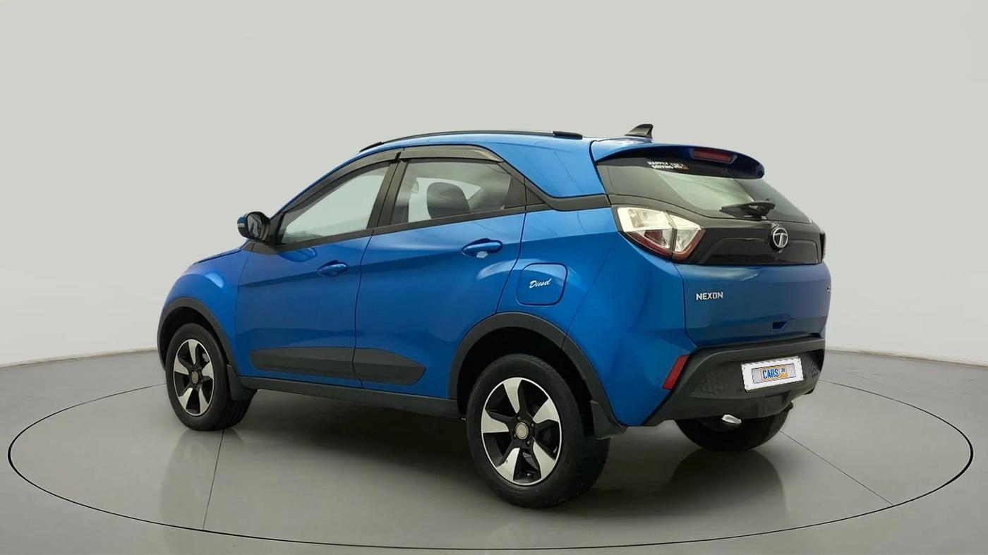 2019 Tata NEXON XZ PLUS DIESEL, Diesel, Manual, 50,642 km, Left Back Diagonal