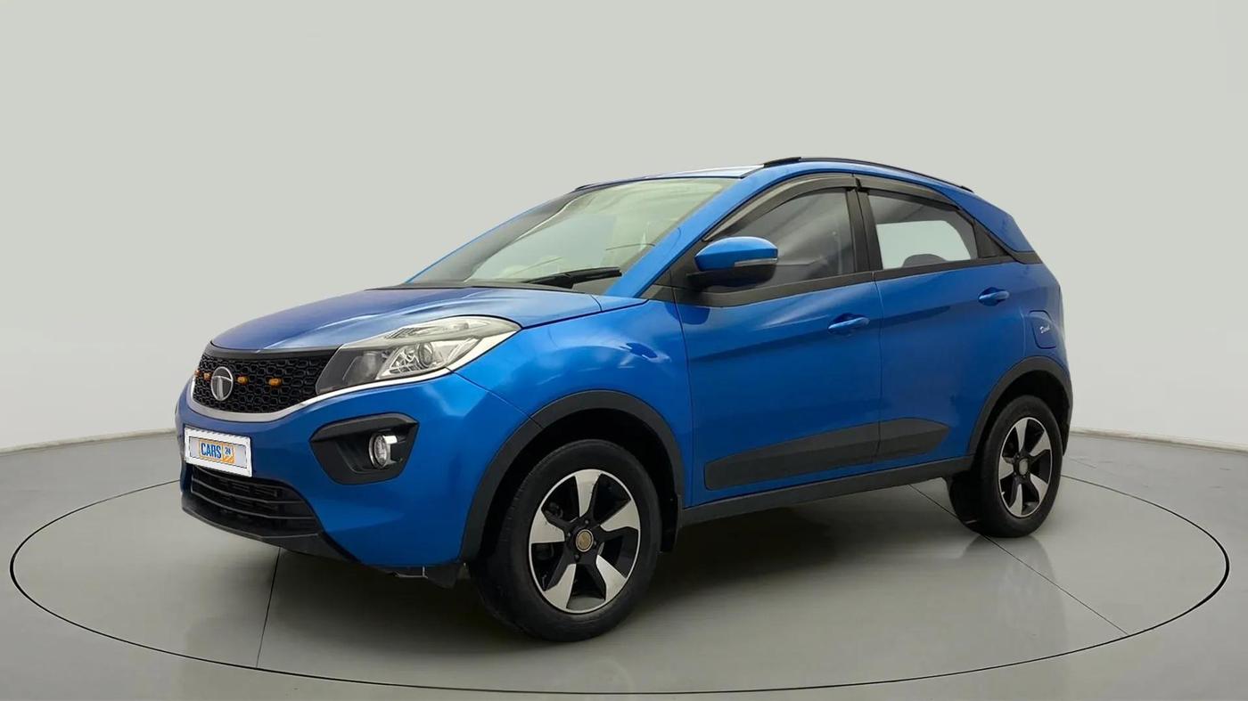2019 Tata NEXON XZ PLUS DIESEL, Diesel, Manual, 50,642 km, Left Front Diagonal