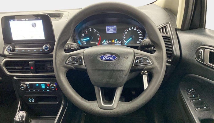 2018 Ford Ecosport TREND 1.5L PETROL, Petrol, Manual, 52,943 km, Steering Wheel Close Up