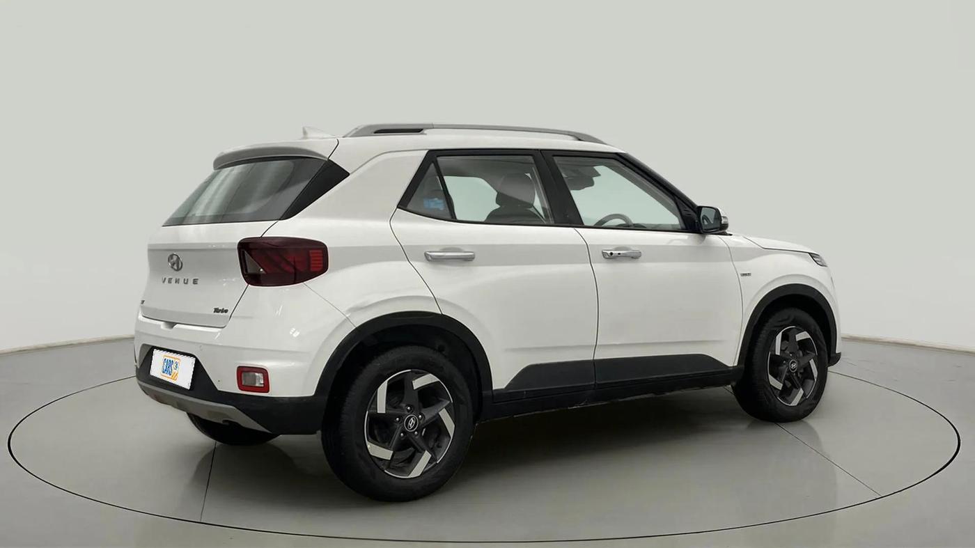 2019 Hyundai VENUE SX PLUS 1.0 TURBO DCT, Petrol, Automatic, 98,937 km, Right Back Diagonal