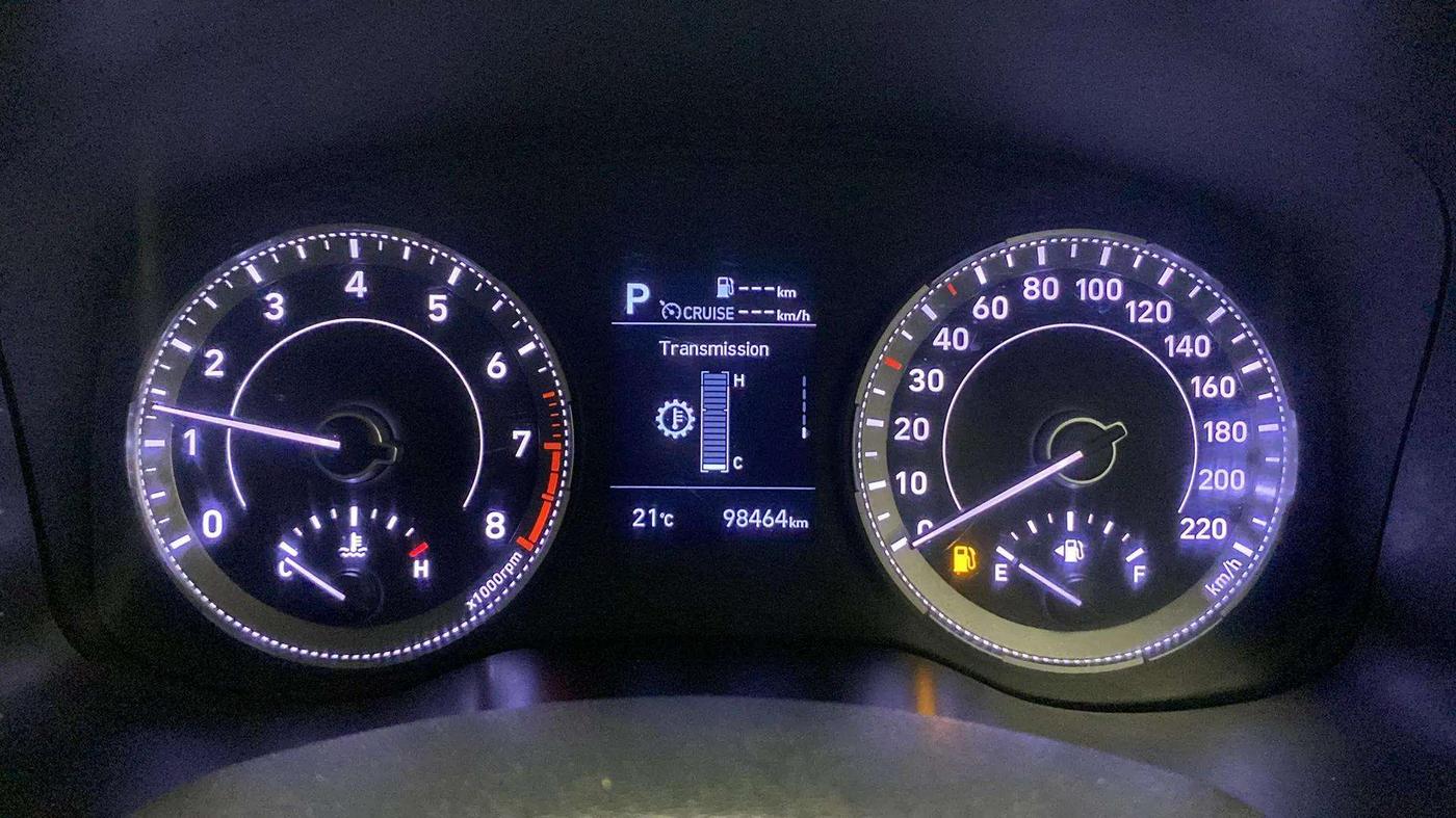 2019 Hyundai VENUE SX PLUS 1.0 TURBO DCT, Petrol, Automatic, 98,937 km, Odometer Image