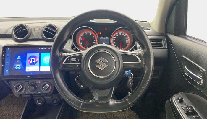 2018 Maruti Swift VXI AMT, Petrol, Automatic, 70,604 km, Steering Wheel Close Up