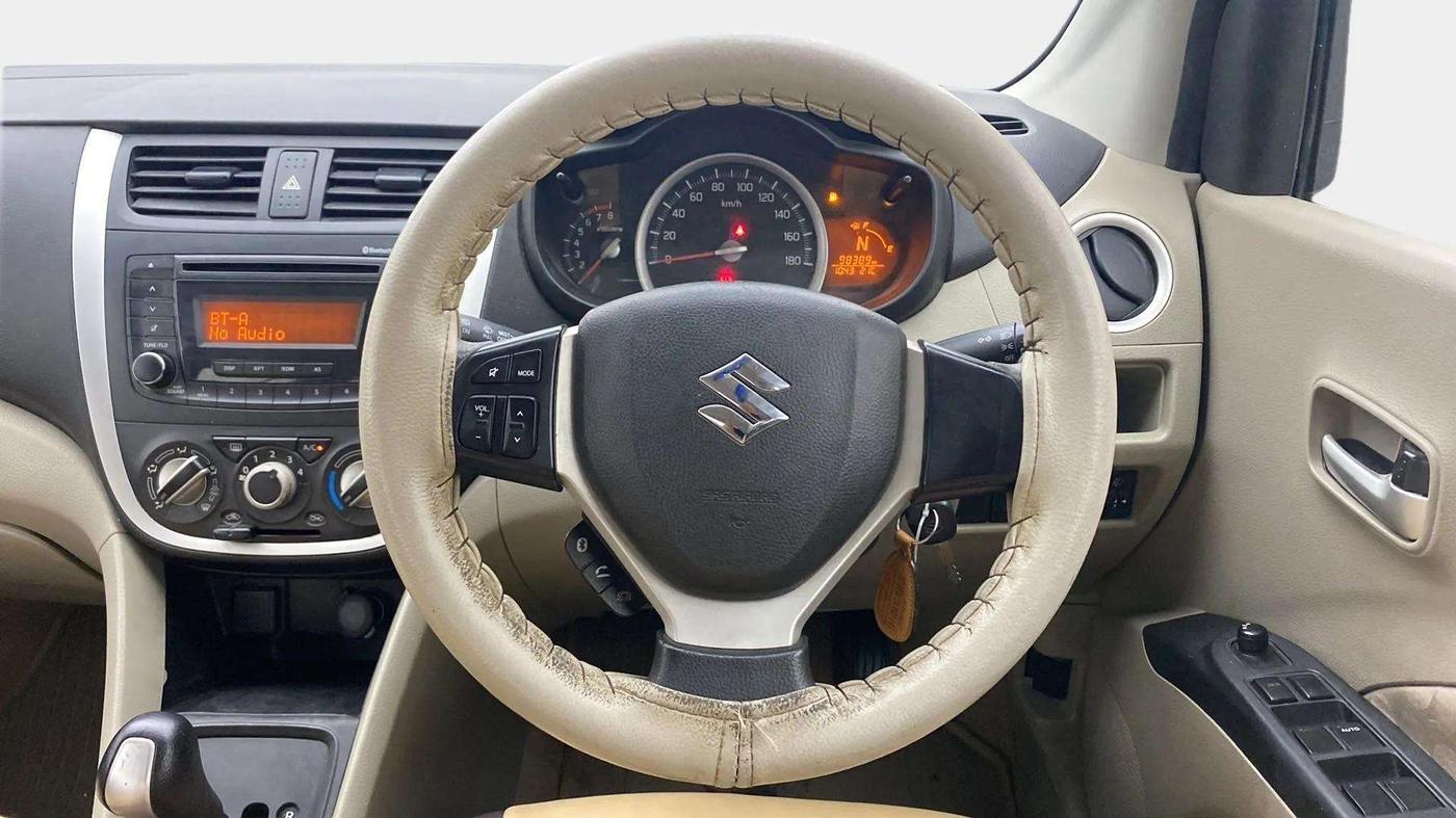 2016 Maruti Celerio ZXI AMT (O), Petrol, Automatic, 98,911 km, Steering Wheel Close Up