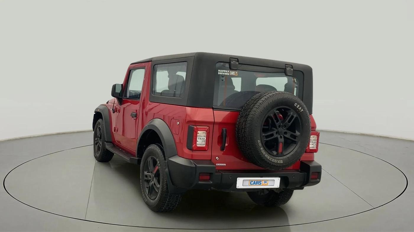 2022 Mahindra Thar LX D AT 4WD HT, Diesel, Automatic, 16,456 km, Left Back Diagonal