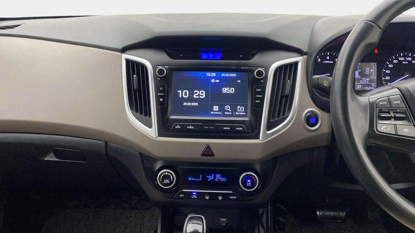 2019 Hyundai Creta SX AT 1.6 PETROL, Petrol, Automatic, 45,268 km, Air Conditioner