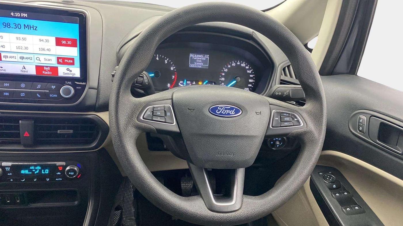 2020 Ford Ecosport TREND 1.5L PETROL, Petrol, Manual, 54,156 km, Steering Wheel Close Up