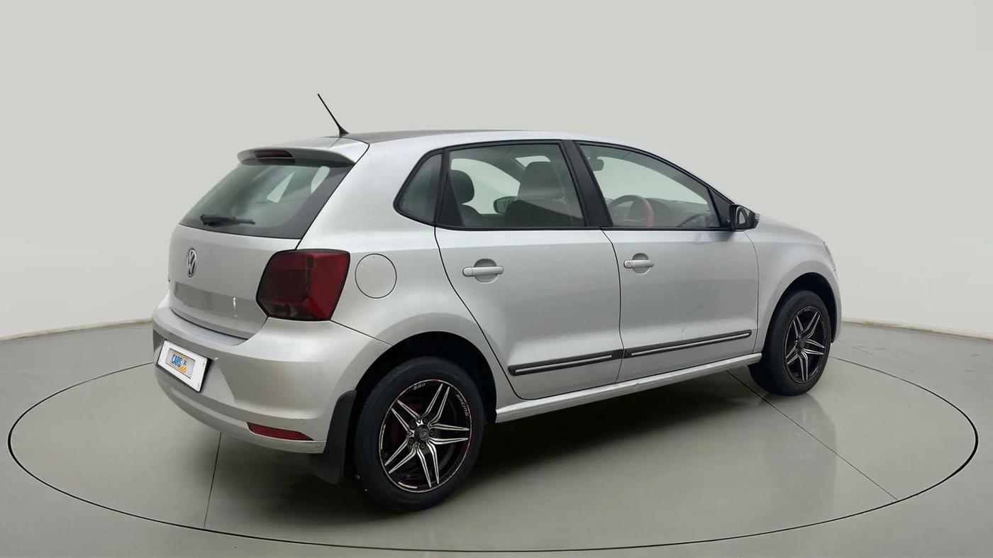 2018 Volkswagen Polo COMFORTLINE 1.0L MPI, Petrol, Manual, 96,038 km, Right Back Diagonal