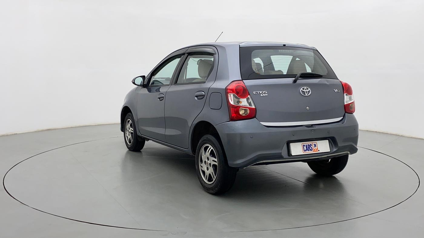 2016 Toyota Etios Liva D 4D VD, Diesel, Manual, 99,615 km, Left Back Diagonal